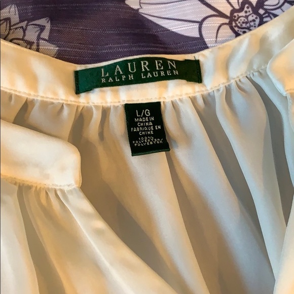 Lauren Ralph Lauren Wrap Blouse - Picture 2 of 3
